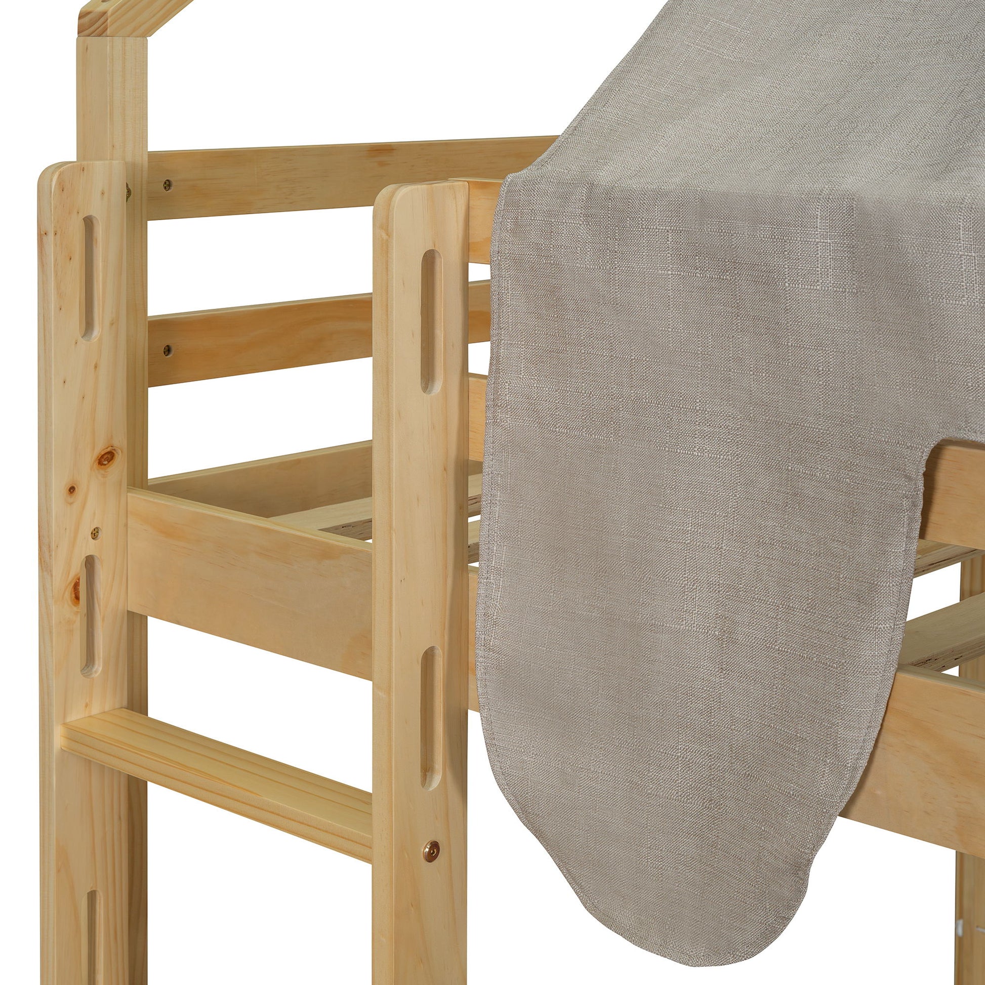 Loft Bed With House Shaped Frame And Tent - The Sleep Loft - Online Mattress Showroom NYC