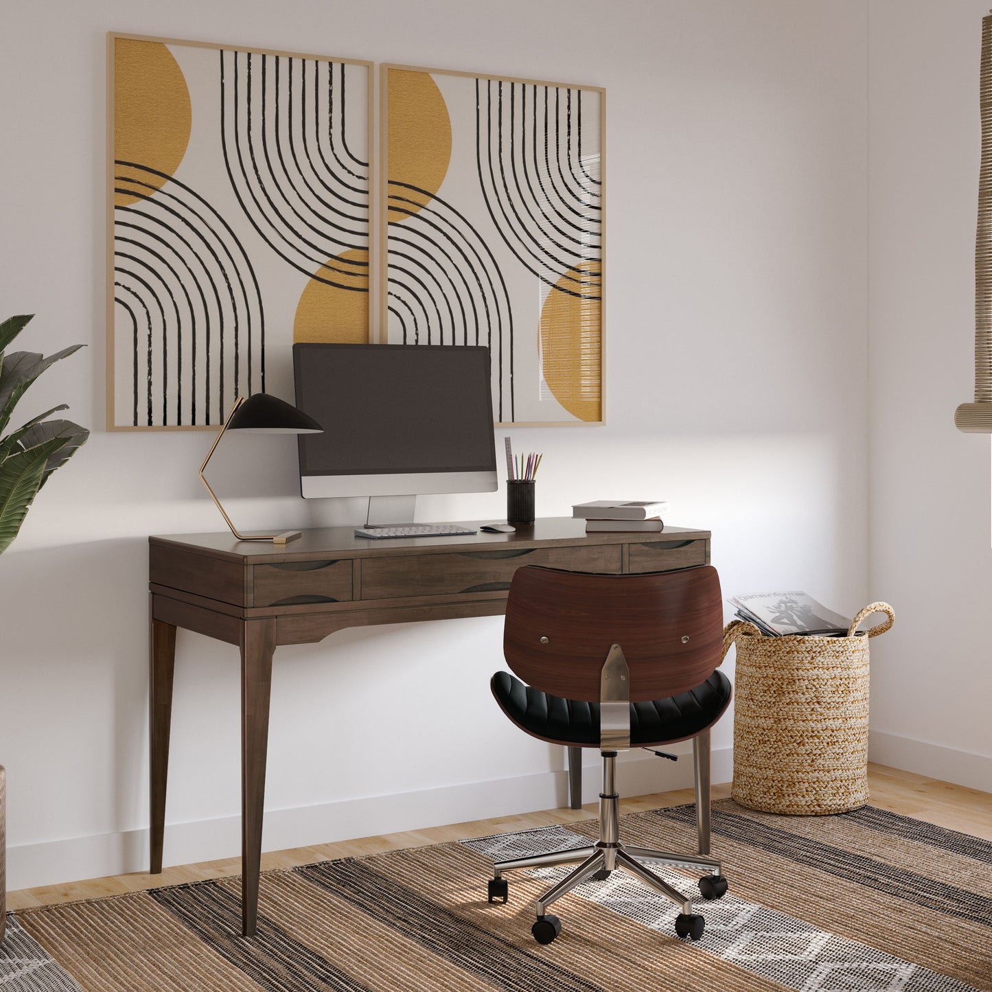 Harper - Handcrafted Desk - The Sleep Loft - Online Mattress Showroom NYC