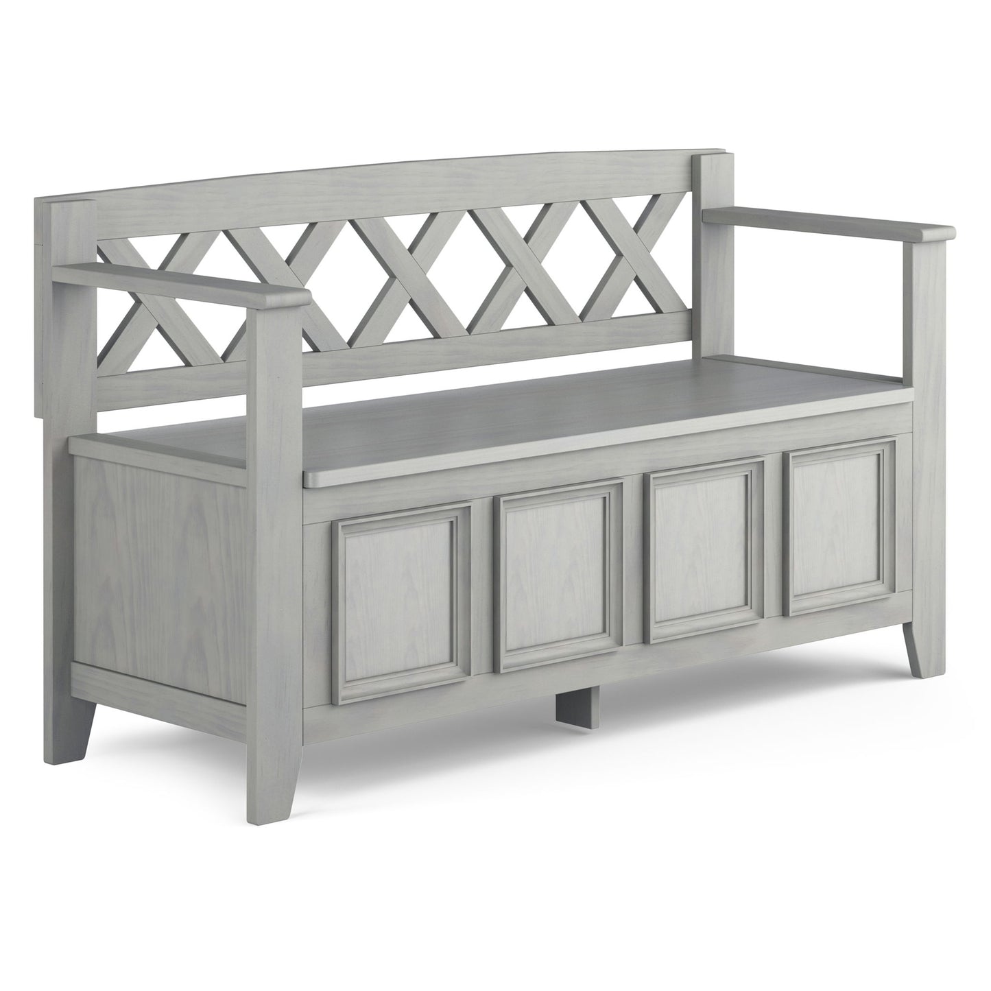 Amherst - Handcrafted Entryway Storage Bench - The Sleep Loft - Online Mattress Showroom NYC