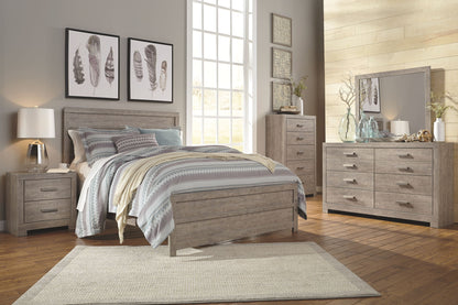 Culverbach - Two Drawer Night Stand - Gray - The Sleep Loft - Online Mattress Showroom NYC