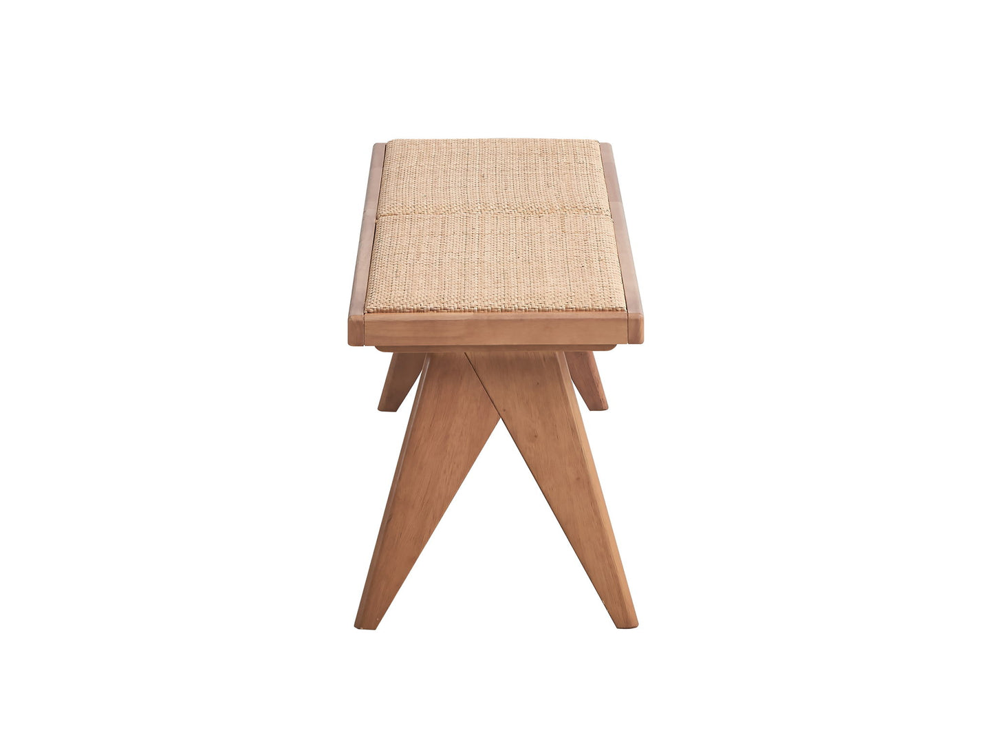 Velentina - Bench - Rattan / Natural - The Sleep Loft - Online Mattress Showroom NYC