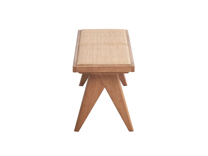 Velentina - Bench - Rattan / Natural - The Sleep Loft - Online Mattress Showroom NYC