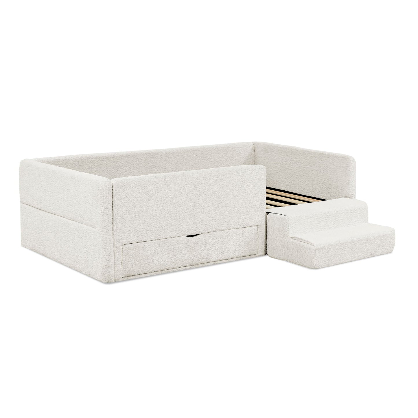 Safe Kids Bed With Guardrails And Storage - The Sleep Loft - Online Mattress Showroom NYC