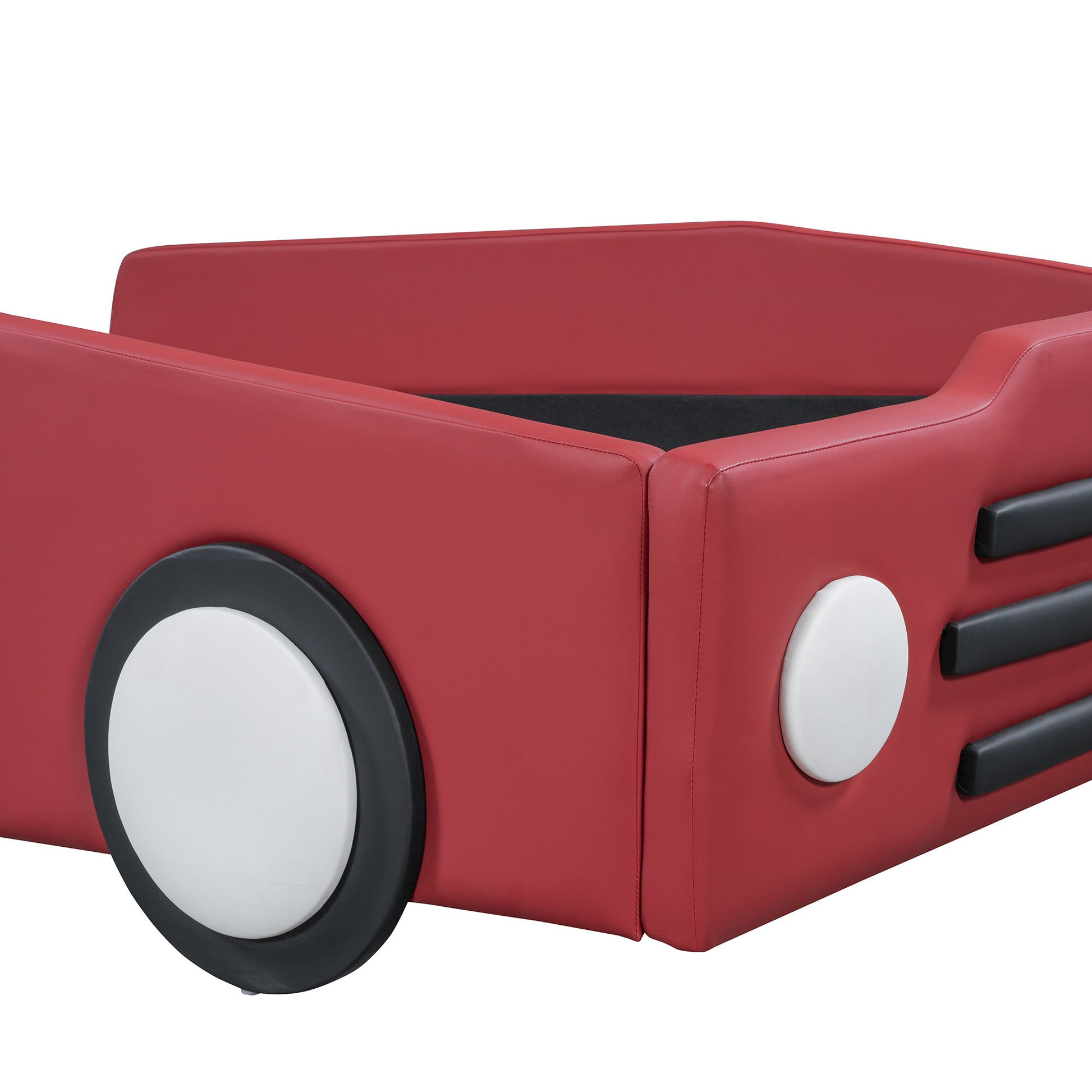 High Quality Race Car Shaped Platform Bed & Wheels - The Sleep Loft - Online Mattress Showroom NYC