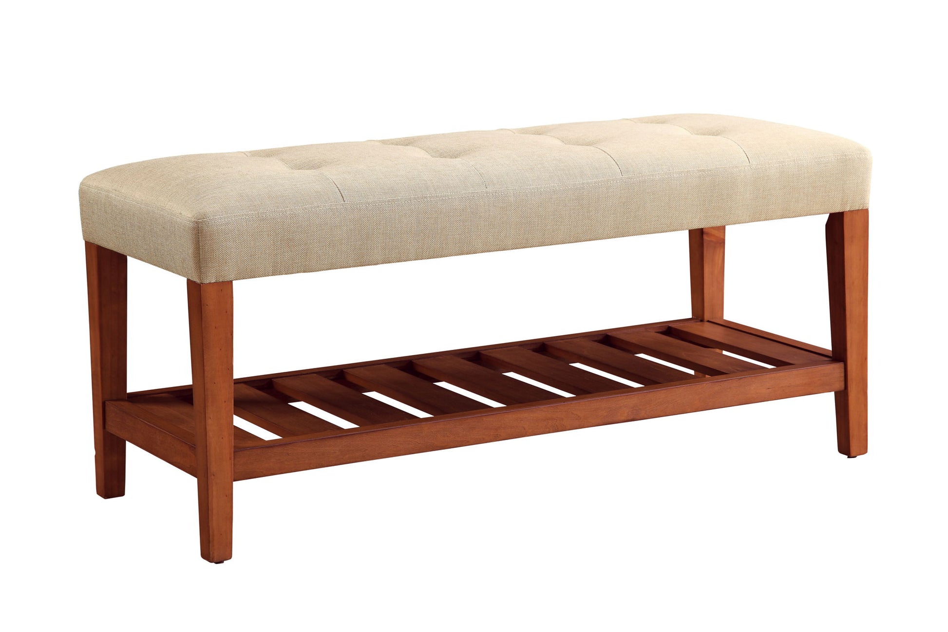 Charla - Upholstered Bench - The Sleep Loft - Online Mattress Showroom NYC
