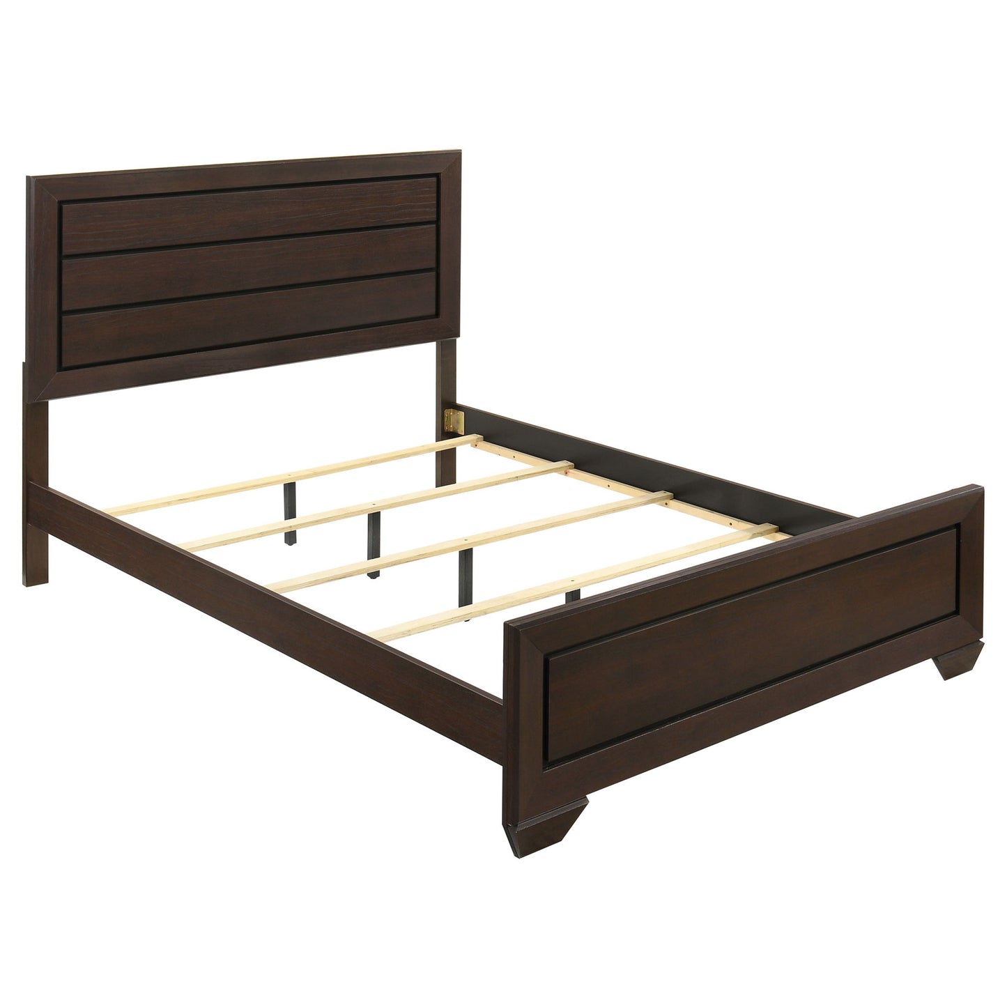 Harrison - Queen Panel Bed - Dark Brown - The Sleep Loft - Online Mattress Showroom NYC