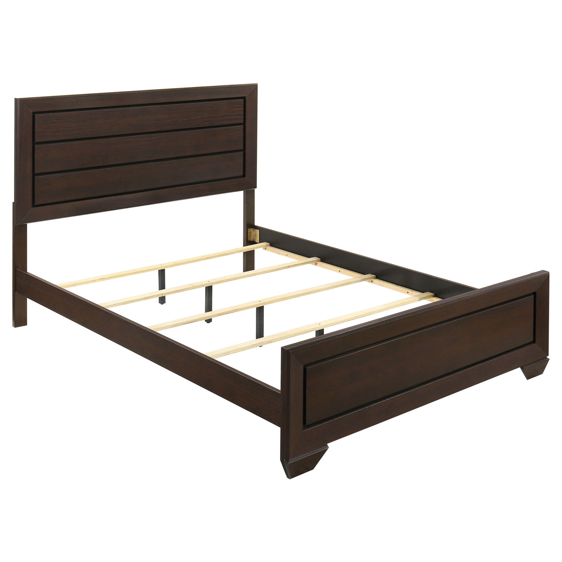 Harrison - Queen Panel Bed - Dark Brown - The Sleep Loft - Online Mattress Showroom NYC