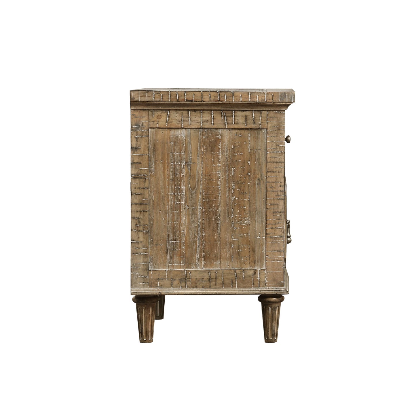 2 Drawer Nightstand - Taupe - The Sleep Loft - Online Mattress Showroom NYC