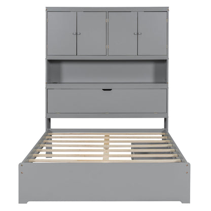 Platform Bed With USB, Storage Headboard & Drawers - The Sleep Loft - Online Mattress Showroom NYC