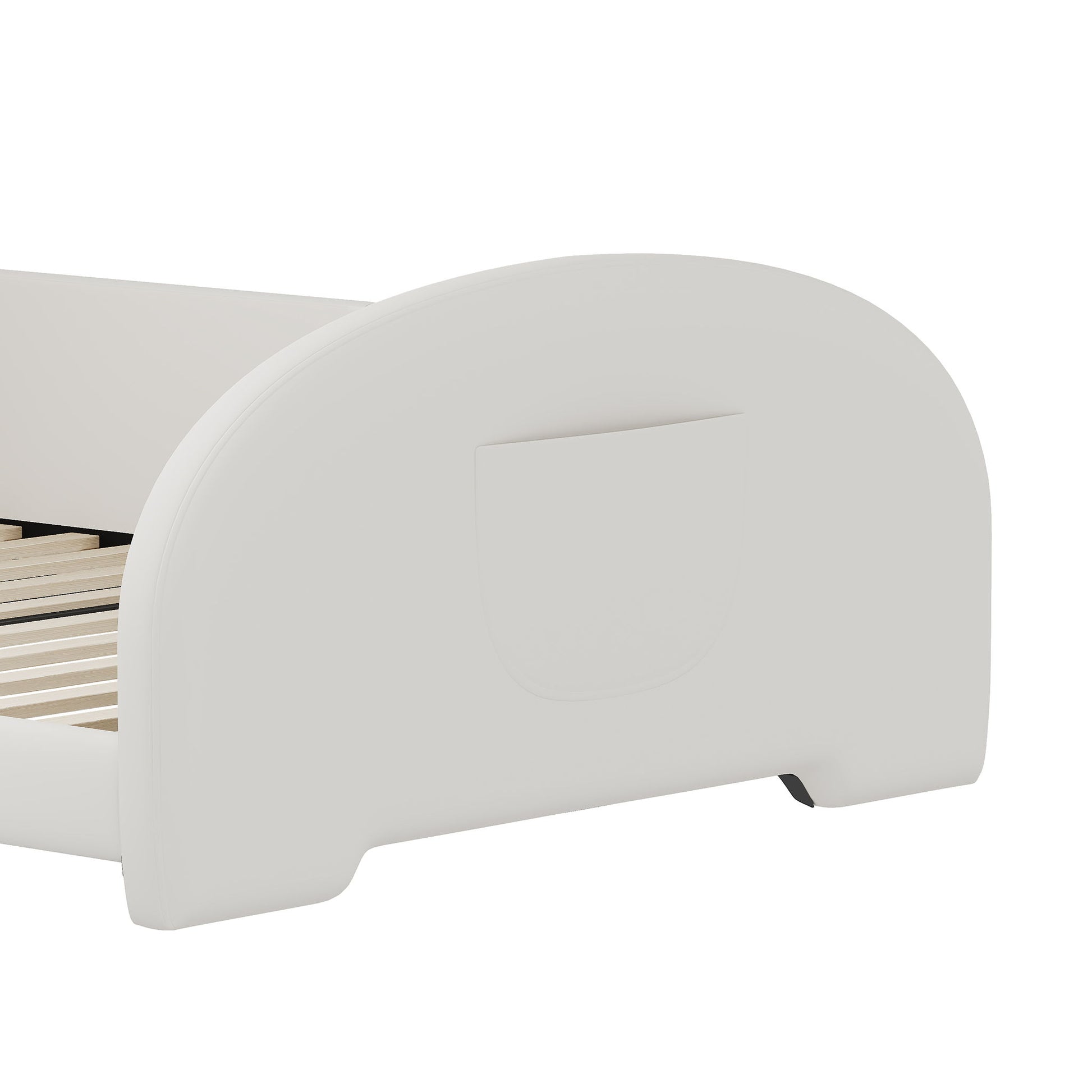Upholstered Rabbit-Shape Princess Bed With Headboard And Footboard - The Sleep Loft - Online Mattress Showroom NYC