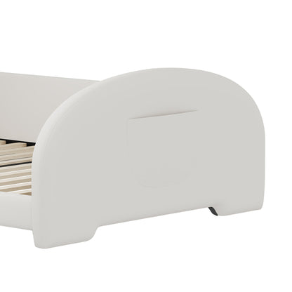 Upholstered Rabbit-Shape Princess Bed With Headboard And Footboard - The Sleep Loft - Online Mattress Showroom NYC