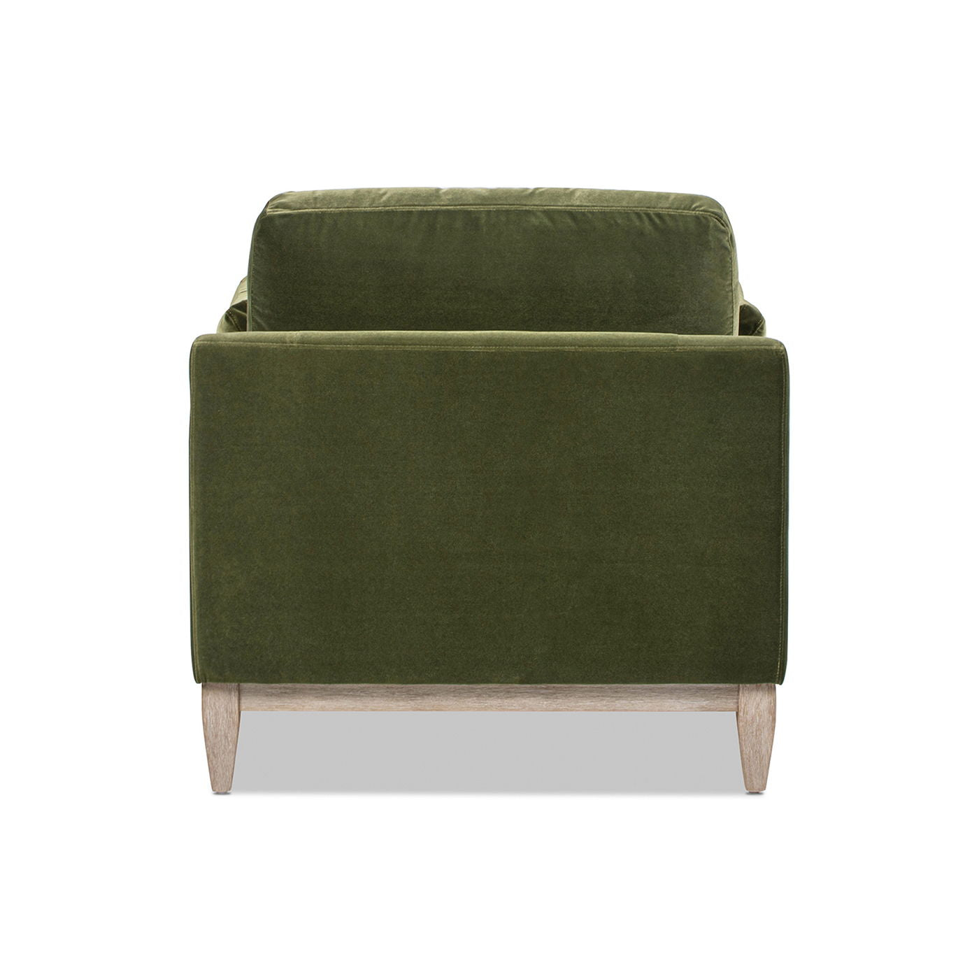 Pasadena - Modern Farmhouse Chaise Lounge Chair - Olive Green - The Sleep Loft - Online Mattress Showroom NYC