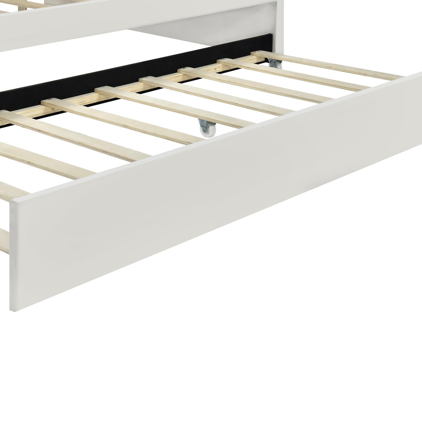 Upholstery Daybed Frame With Shell Shaped Backrest - The Sleep Loft - Online Mattress Showroom NYC