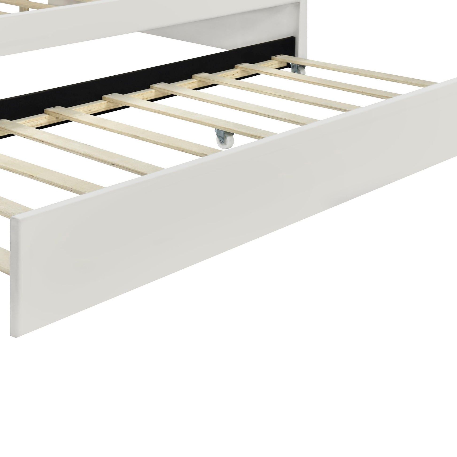 Upholstery Daybed Frame With Shell Shaped Backrest - The Sleep Loft - Online Mattress Showroom NYC