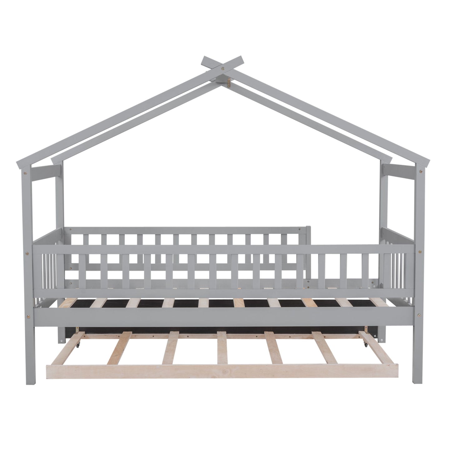 Creativity House Bed With Twin Size Trundle - The Sleep Loft - Online Mattress Showroom NYC