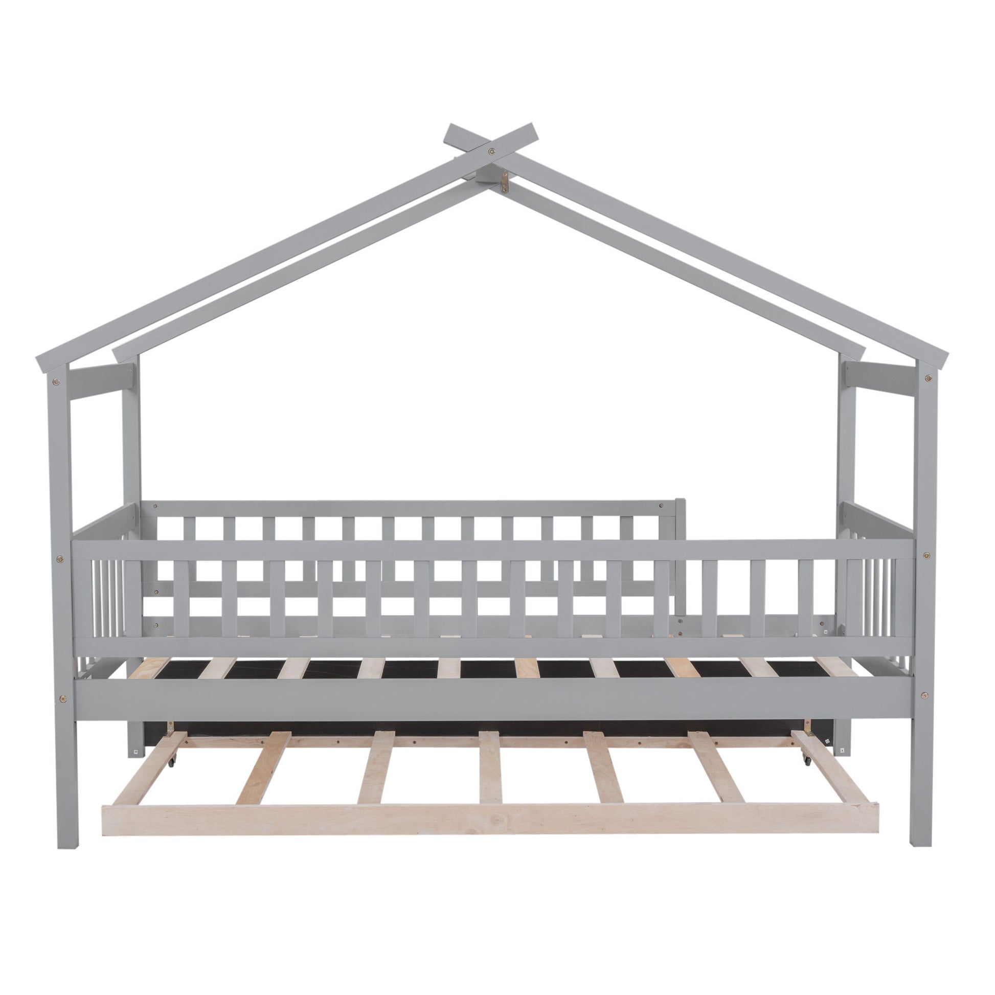 Creativity House Bed With Twin Size Trundle - The Sleep Loft - Online Mattress Showroom NYC
