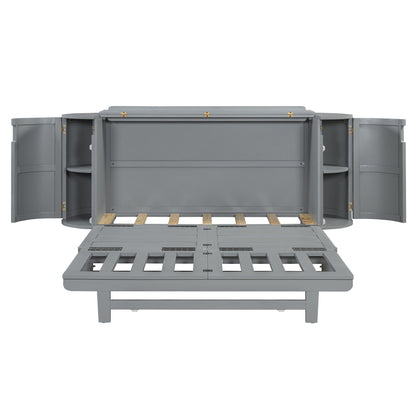 Murphy Bed With Hidden Storage & Modern Woven Design - The Sleep Loft - Online Mattress Showroom NYC