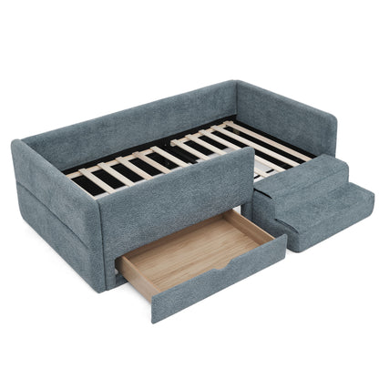Safe Kids Bed With Guardrails And Storage - The Sleep Loft - Online Mattress Showroom NYC