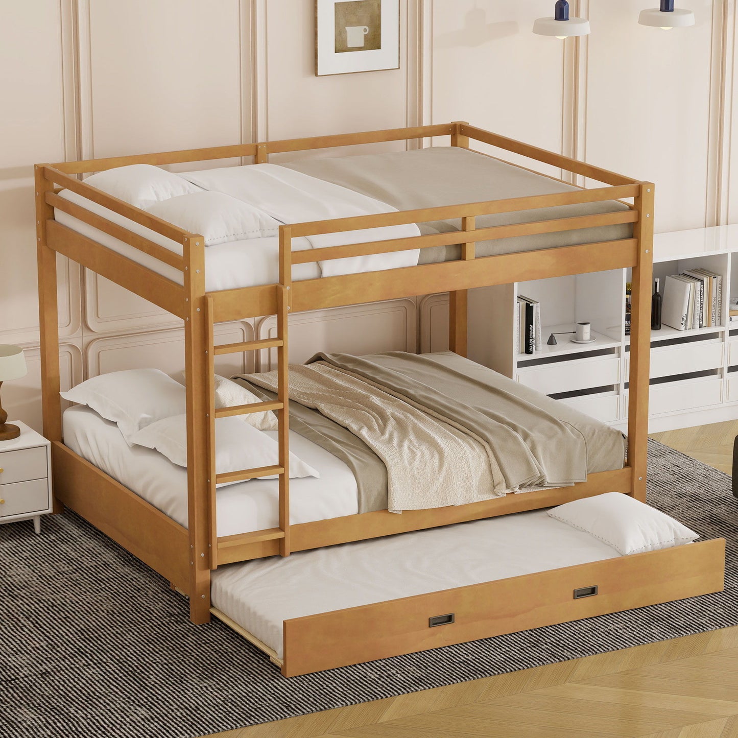 Sturdy Bunk Bed With Ladder - The Sleep Loft - Online Mattress Showroom NYC