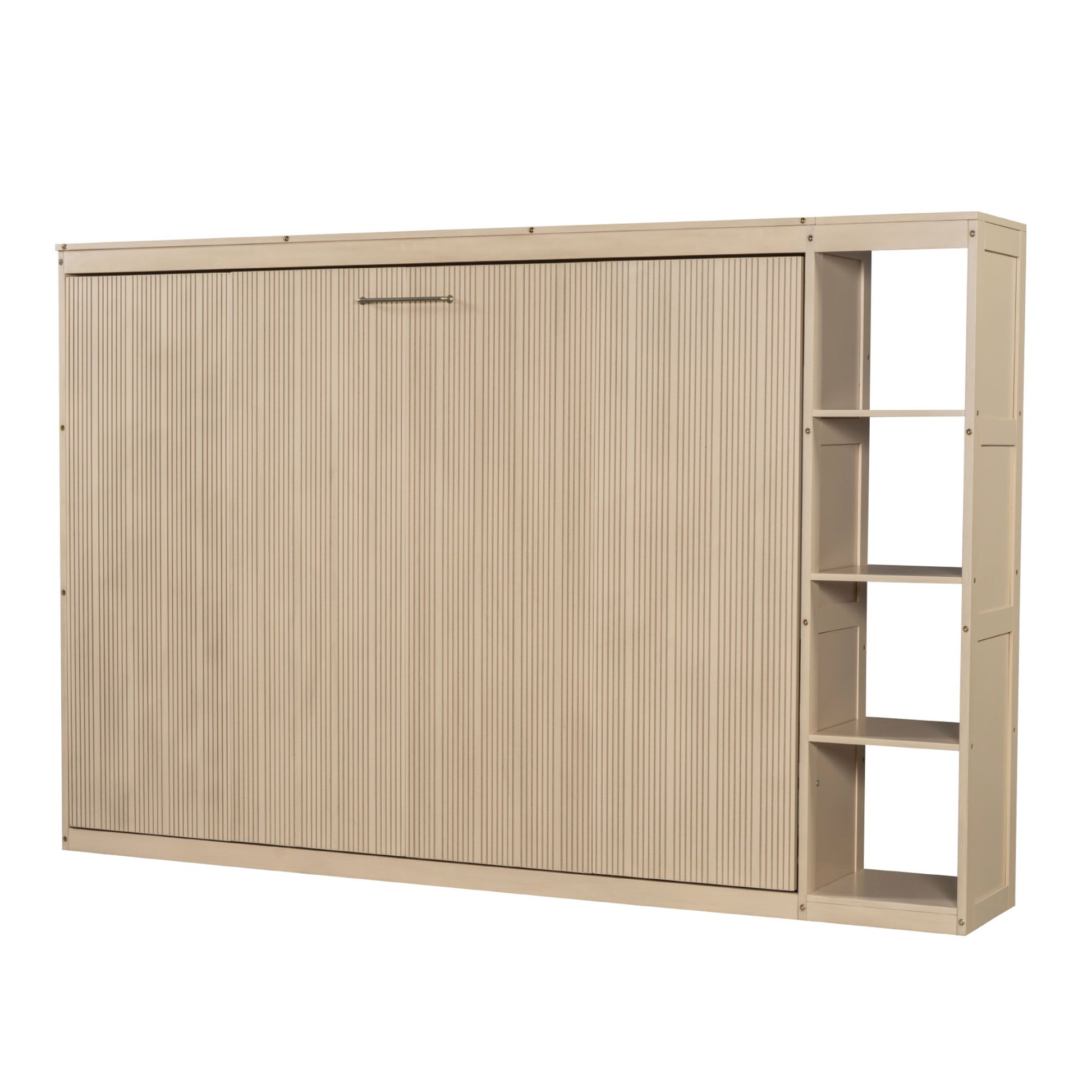 Murphy Bed With Bookshelf And Storage - The Sleep Loft - Online Mattress Showroom NYC