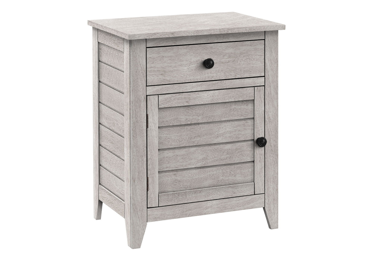 Accent Nightstand, Storage Drawer, Transitional - The Sleep Loft - Online Mattress Showroom NYC