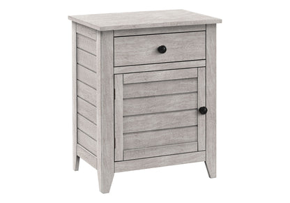 Accent Nightstand, Storage Drawer, Transitional - The Sleep Loft - Online Mattress Showroom NYC