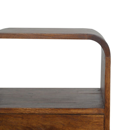 Curve Drawer Nightstand - The Sleep Loft - Online Mattress Showroom NYC