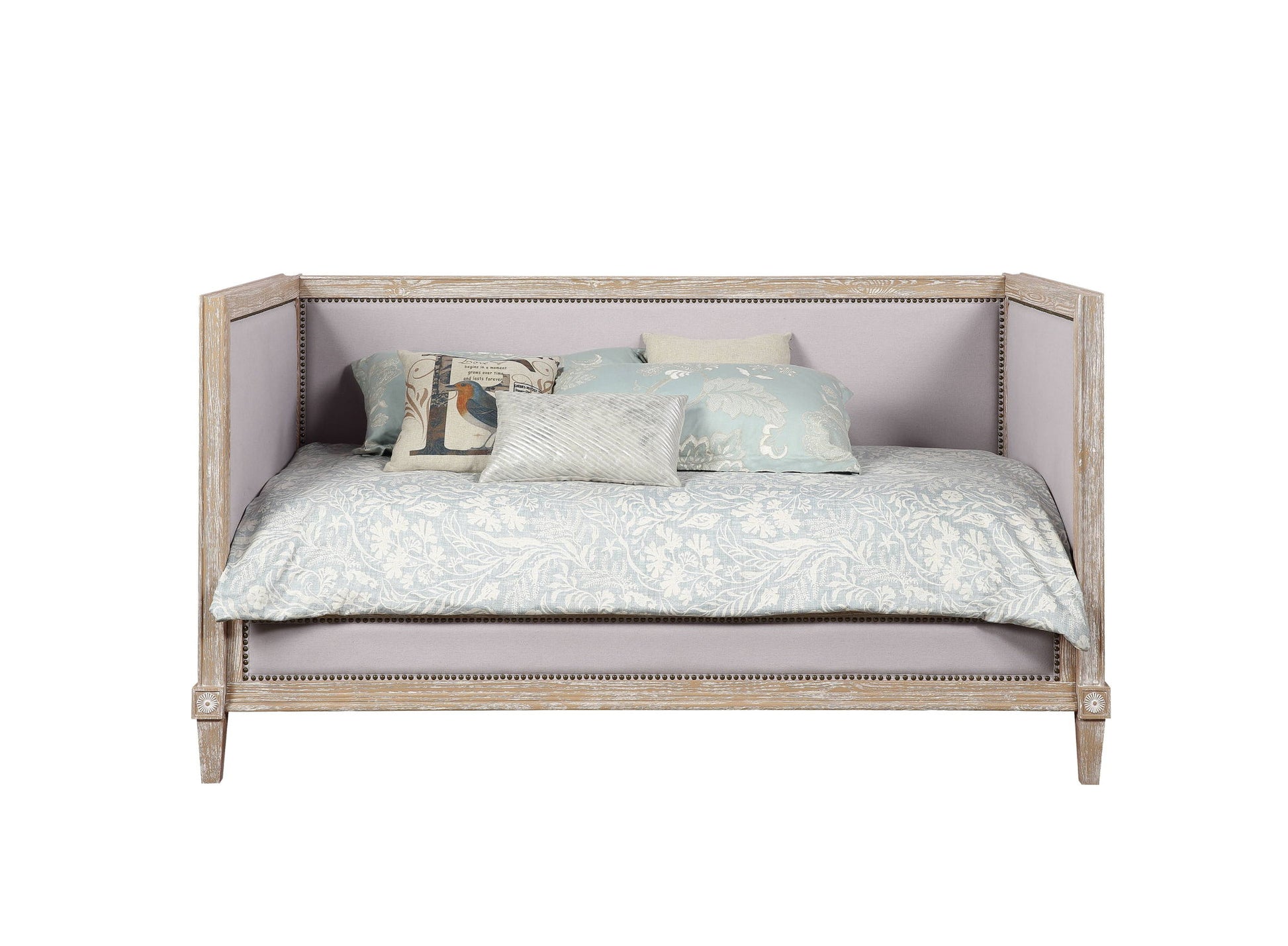 Charlton - Twin Daybed - Beige / Weathered Oak - The Sleep Loft - Online Mattress Showroom NYC