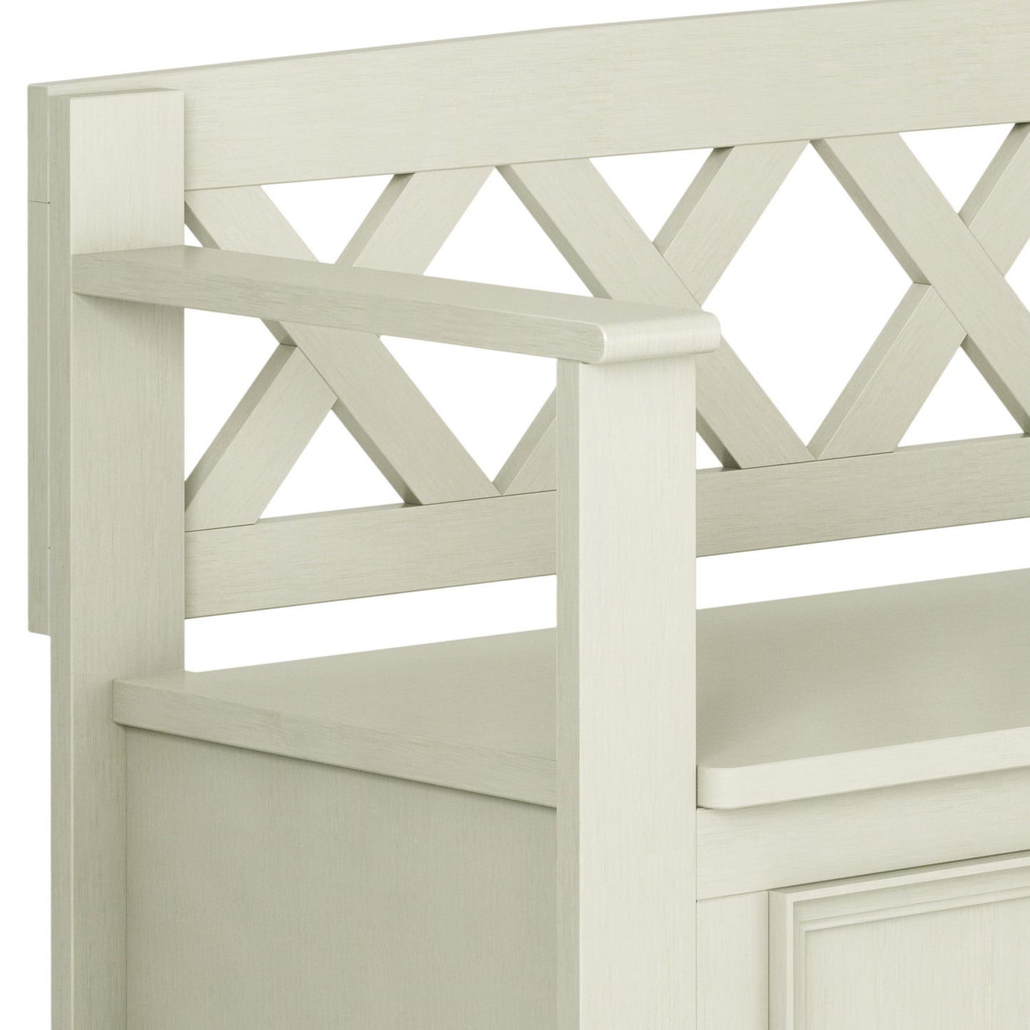 Amherst - Handcrafted Entryway Storage Bench - The Sleep Loft - Online Mattress Showroom NYC