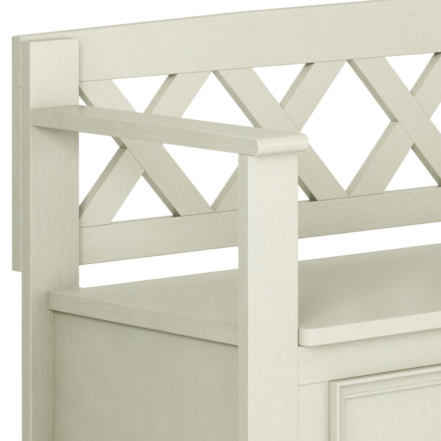 Amherst - Handcrafted Entryway Storage Bench - The Sleep Loft - Online Mattress Showroom NYC