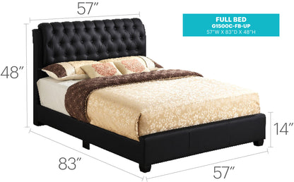 Tufted Upholstered Bed - The Sleep Loft - Online Mattress Showroom NYC