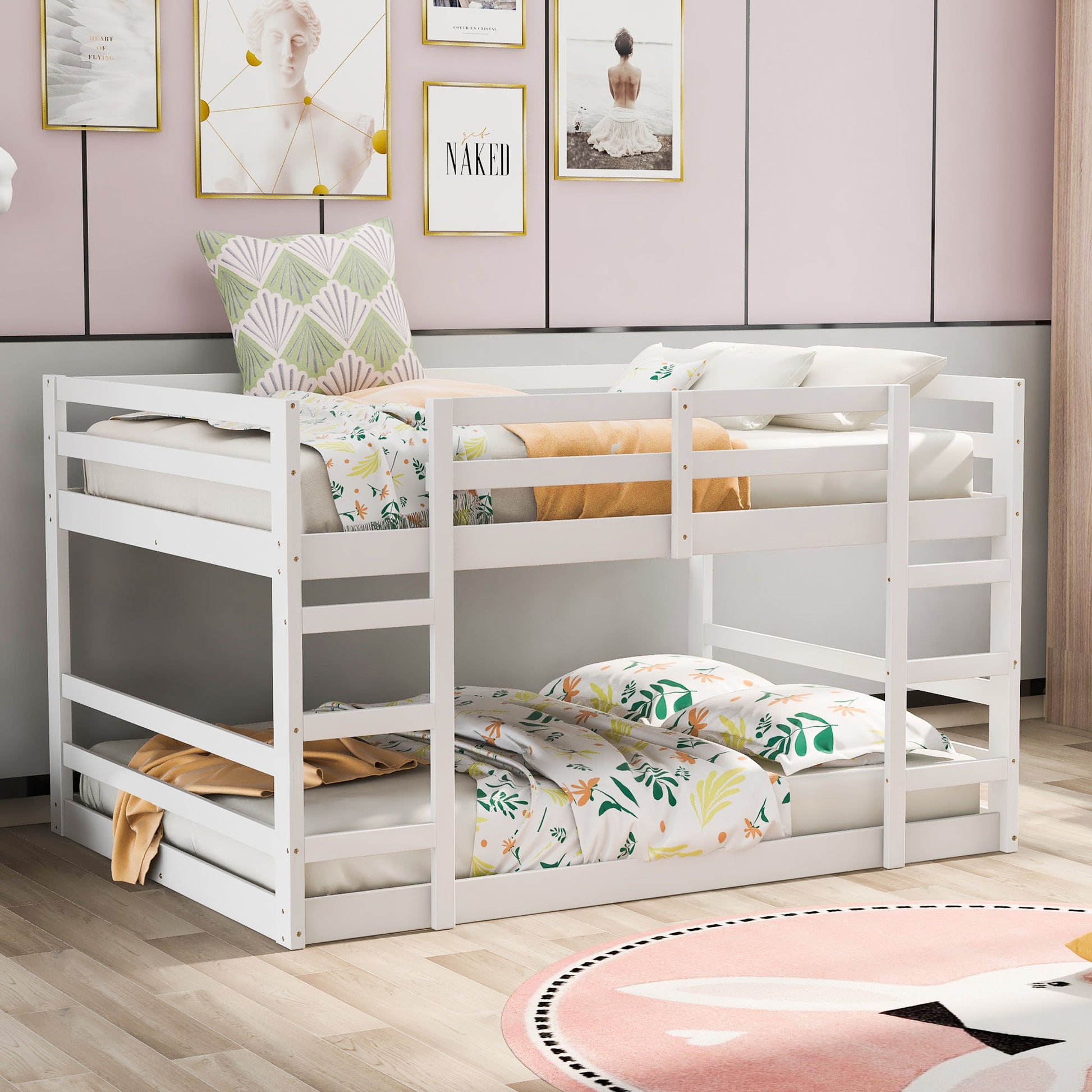 Solid Construction, Bunk Bed With Ladder - The Sleep Loft - Online Mattress Showroom NYC