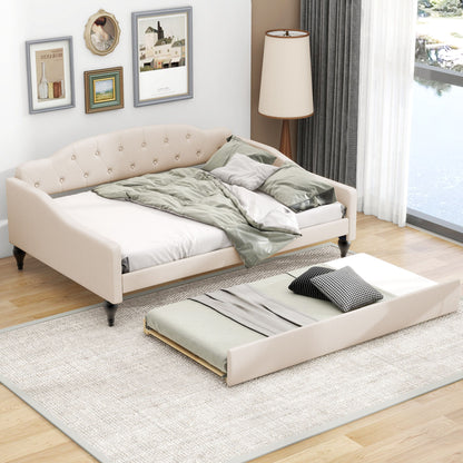 Upholstered Tufted Daybed - The Sleep Loft - Online Mattress Showroom NYC