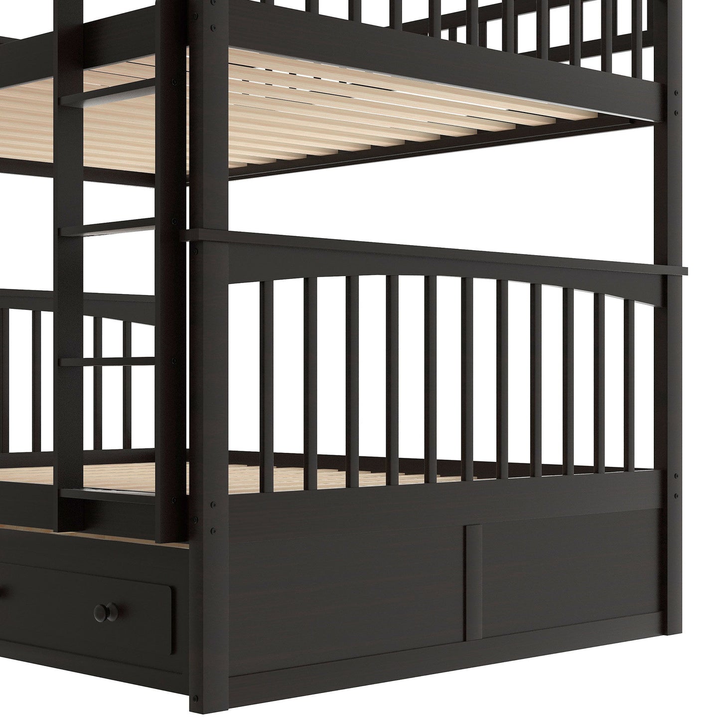 Bunk Bed With Drawers, Convertible Design - The Sleep Loft - Online Mattress Showroom NYC