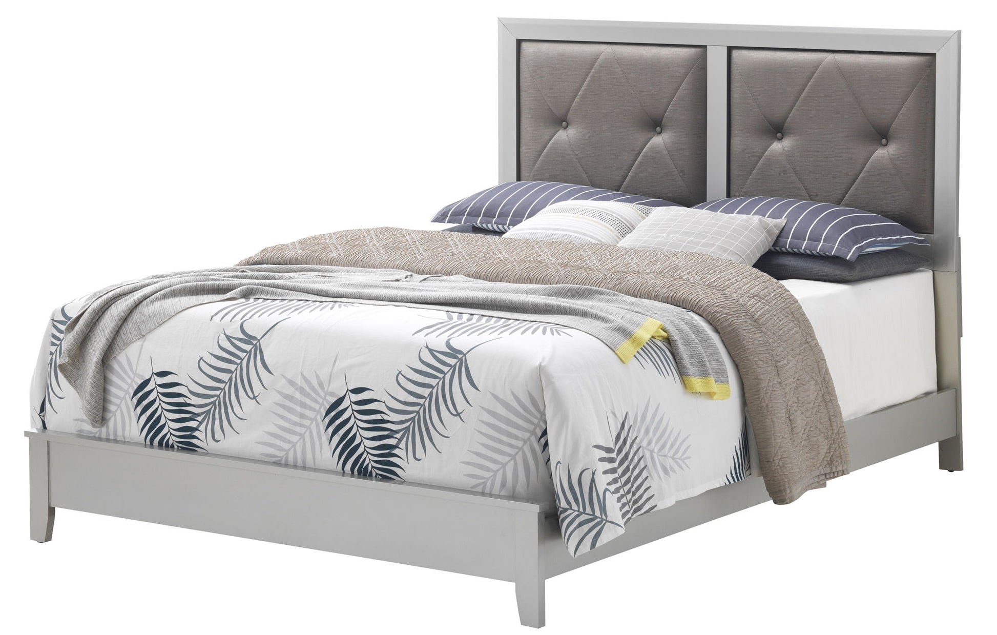 Padded Headboard Bed - The Sleep Loft - Online Mattress Showroom NYC