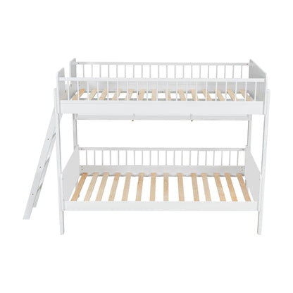 Bunk Bed With 3 Storage Shelves, Adjustable Ladder Left Or Right - The Sleep Loft - Online Mattress Showroom NYC