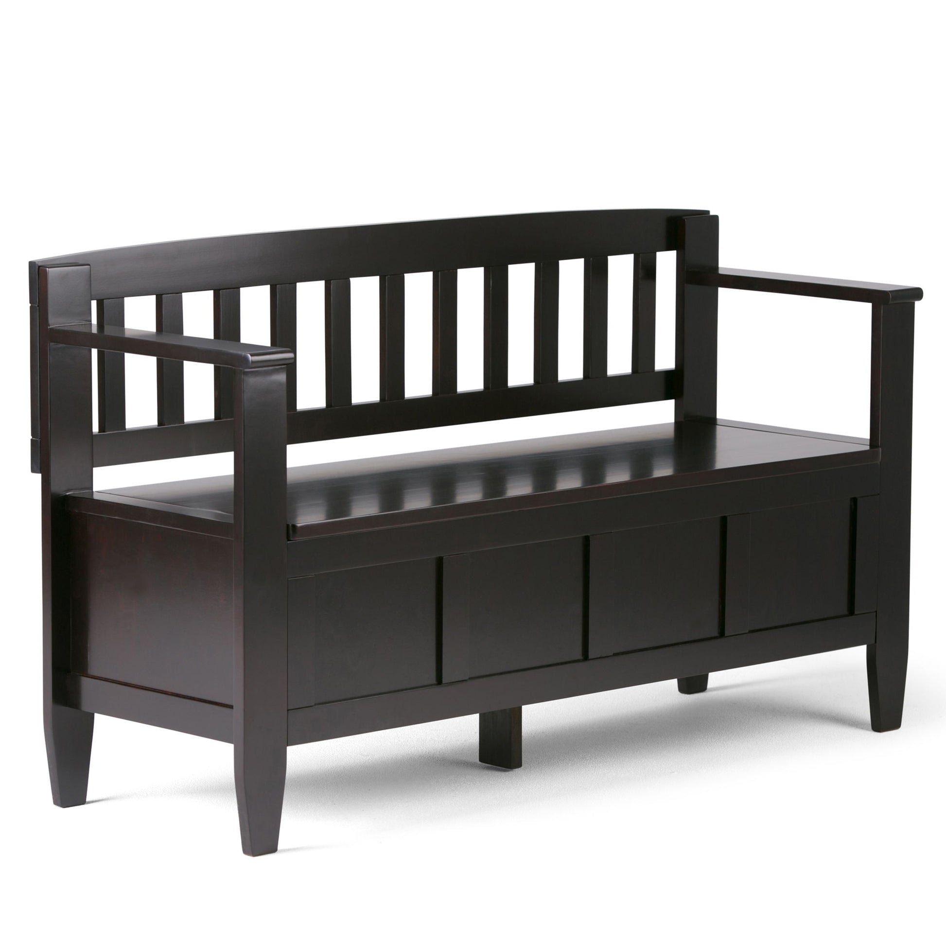 Brooklyn - Handcrafted Entryway Storage Bench - The Sleep Loft - Online Mattress Showroom NYC
