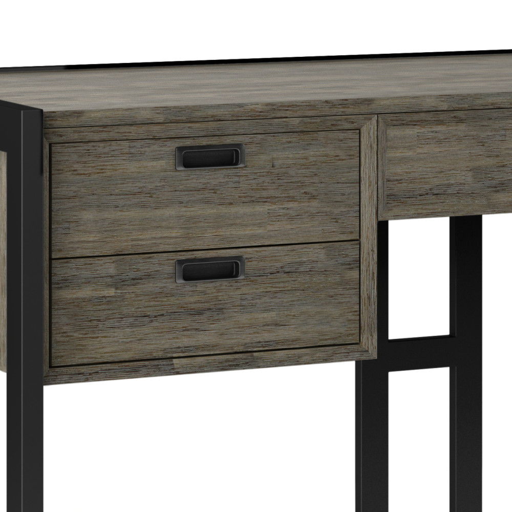 Hampden - Desk - Weathered Gray - The Sleep Loft - Online Mattress Showroom NYC