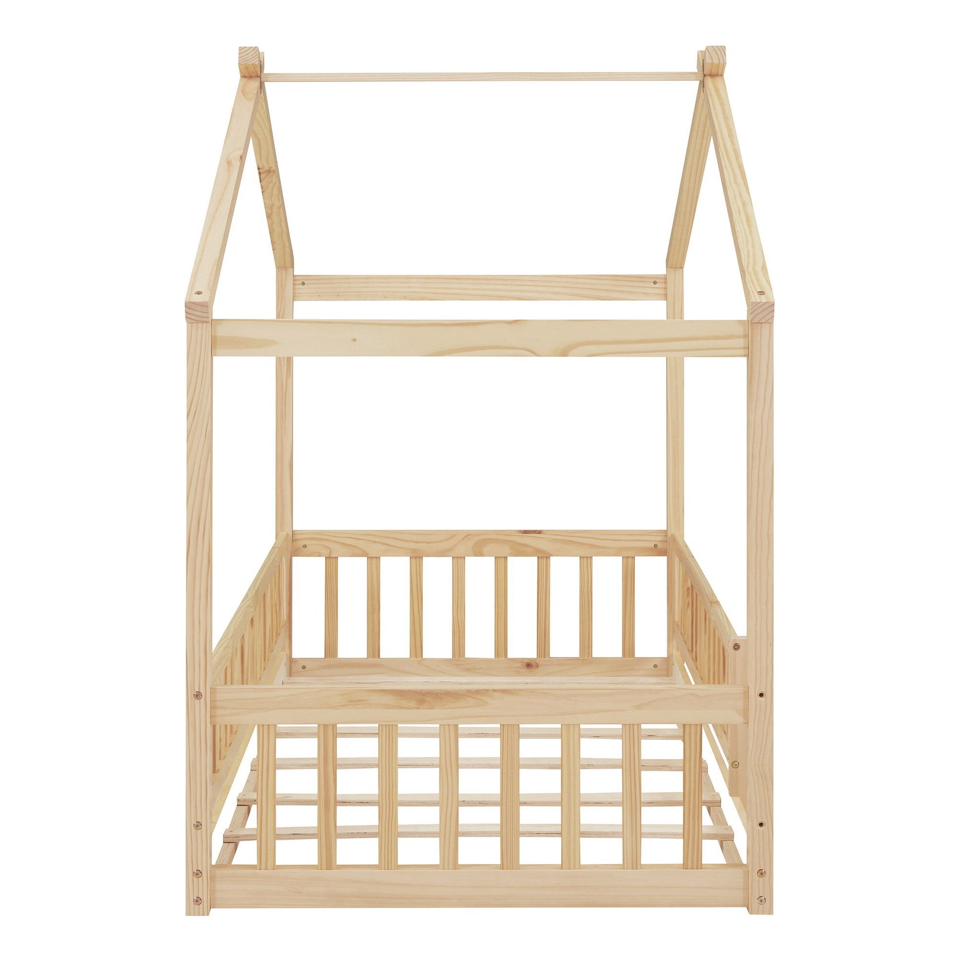Bed House Bed Frame With Fence - The Sleep Loft - Online Mattress Showroom NYC