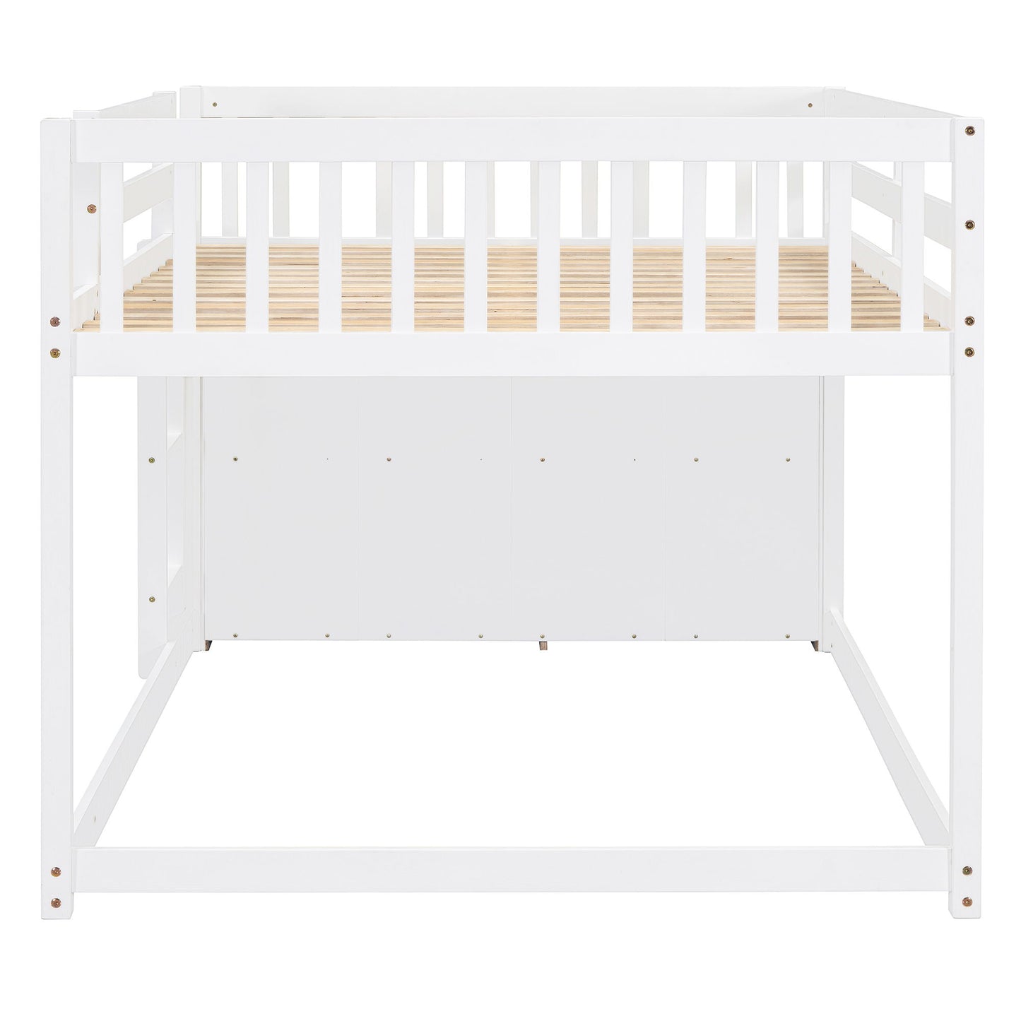 Bunk Bed With 4 Drawers And 3 Shelves - The Sleep Loft - Online Mattress Showroom NYC