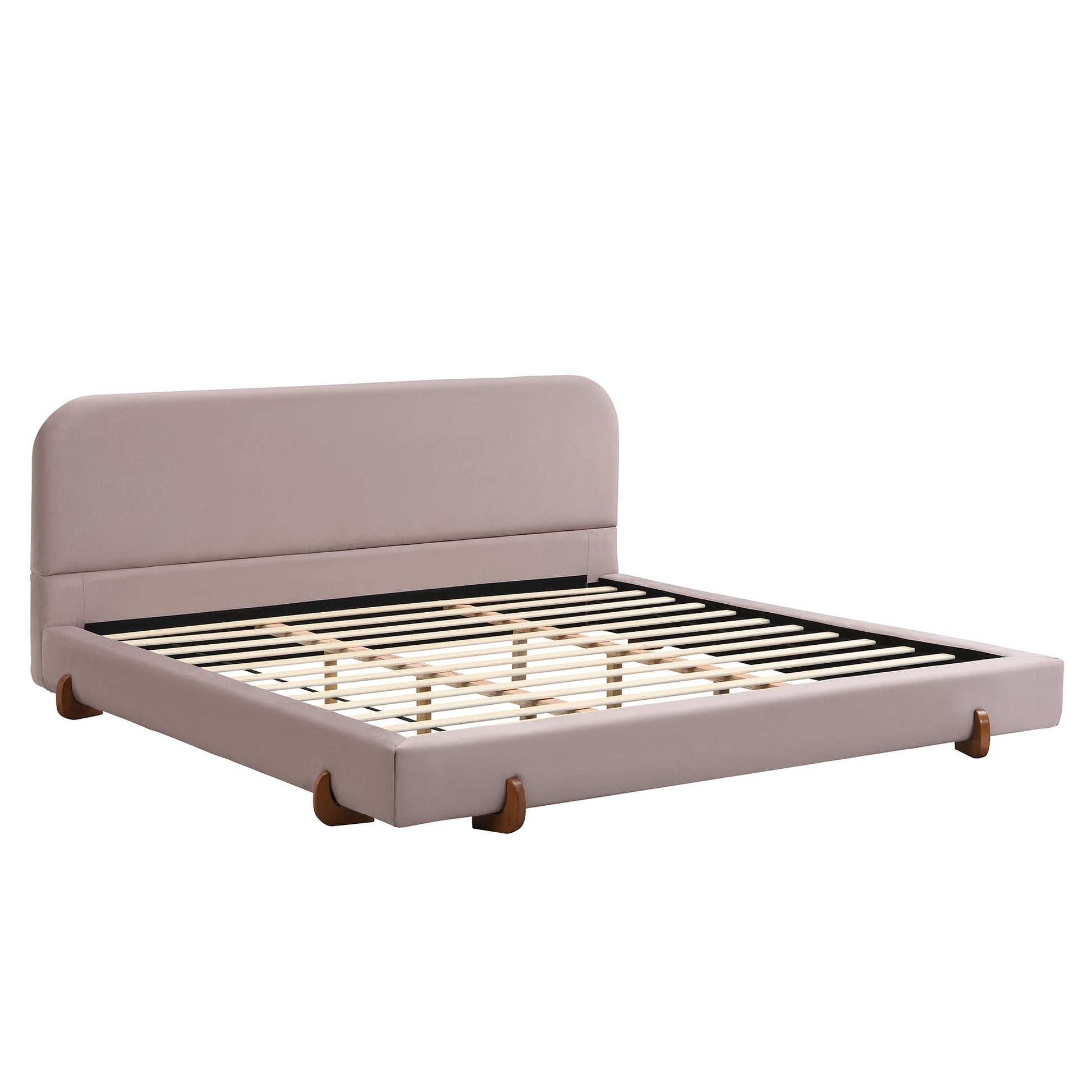 Elegant Upholstered Bed Frame - The Sleep Loft - Online Mattress Showroom NYC