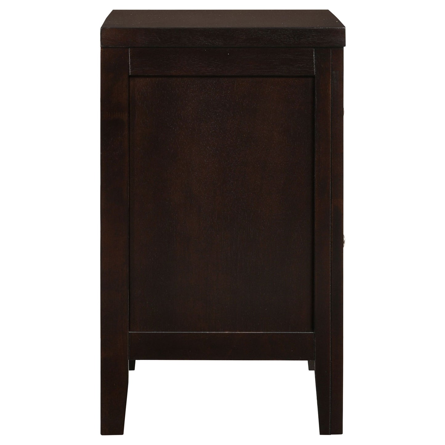 Garrett - 2 Drawer Nightstand - Cappuccino - The Sleep Loft - Online Mattress Showroom NYC
