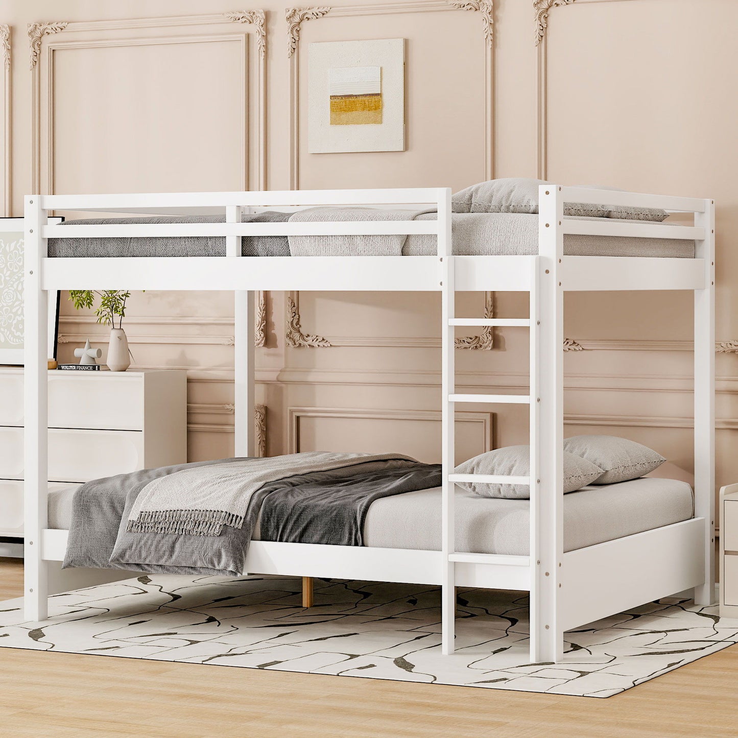 Sturdy Bunk Bed With Ladder - The Sleep Loft - Online Mattress Showroom NYC