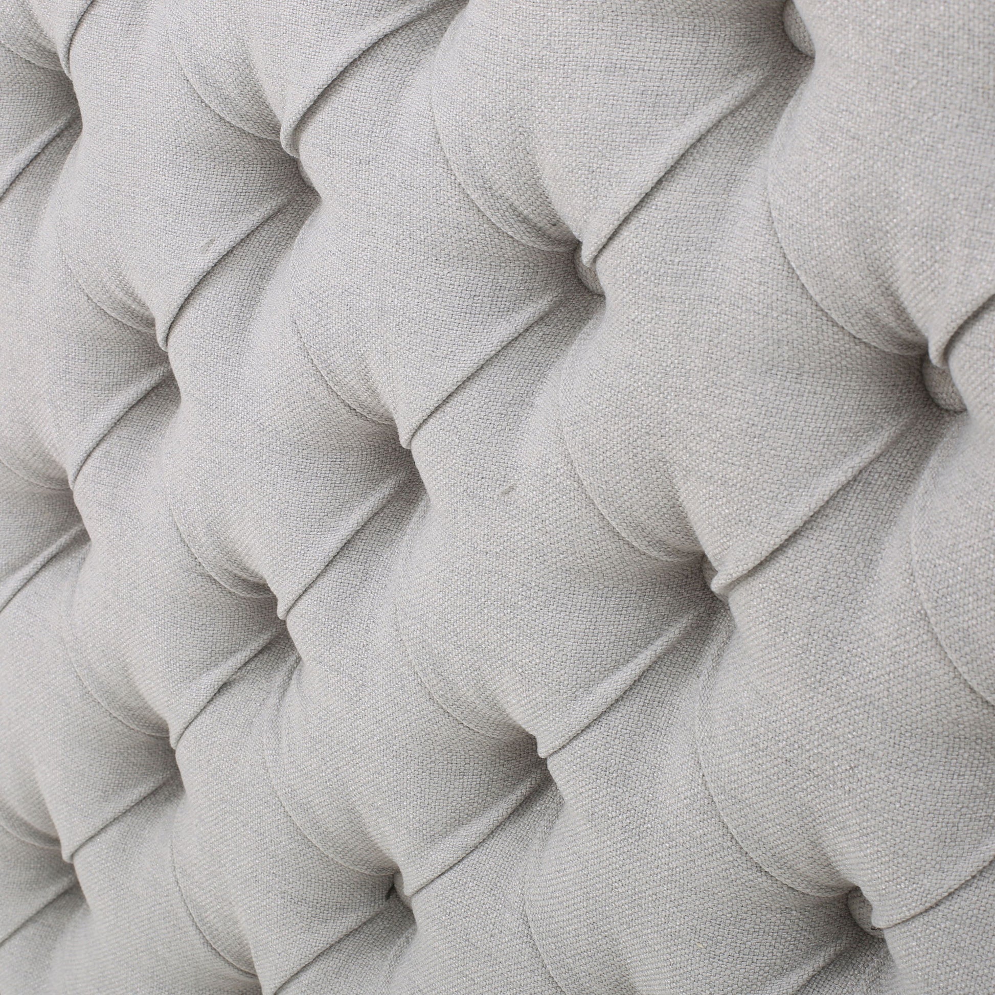 Queen Size Headboard With Button Tufting - Light Gray - The Sleep Loft - Online Mattress Showroom NYC