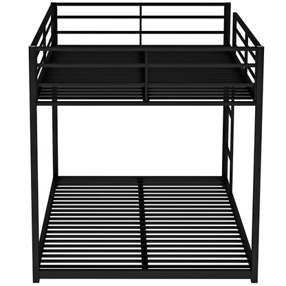 Metal Bunk Bed, Low Bunk Bed With Ladder - The Sleep Loft - Online Mattress Showroom NYC