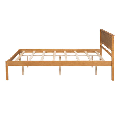 Platform Bed Frame With Headboard - The Sleep Loft - Online Mattress Showroom NYC