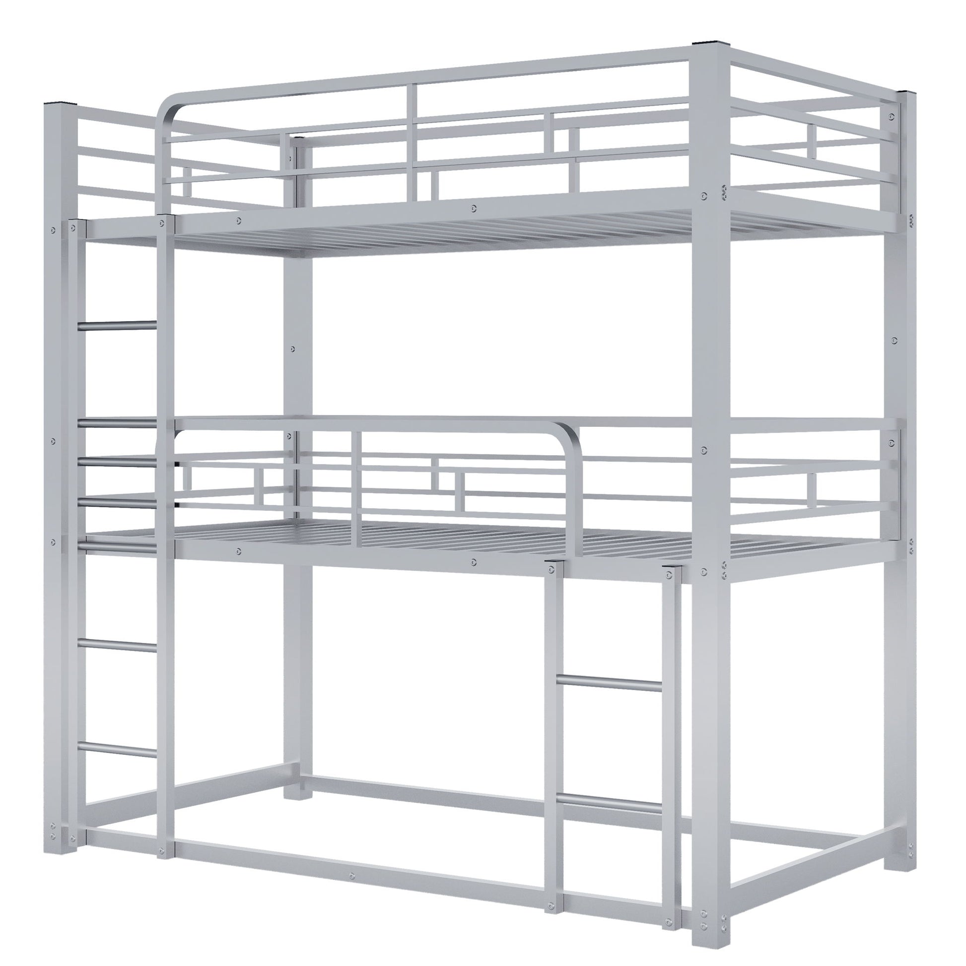 Triple Bunk Bed With Sturdy Construction And Space Saving Design - The Sleep Loft - Online Mattress Showroom NYC