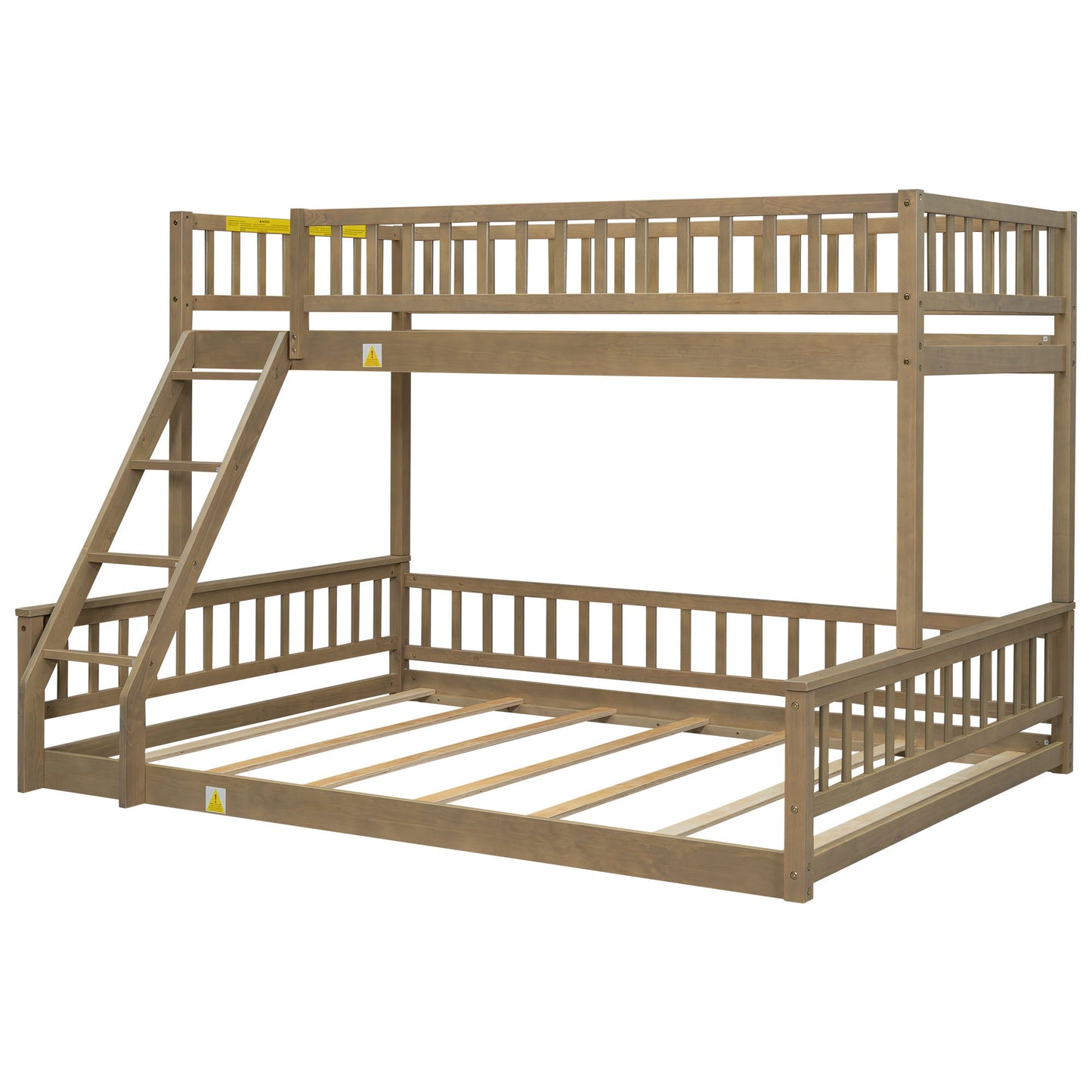 Bunk Bed With Ladder And Guardrails - The Sleep Loft - Online Mattress Showroom NYC