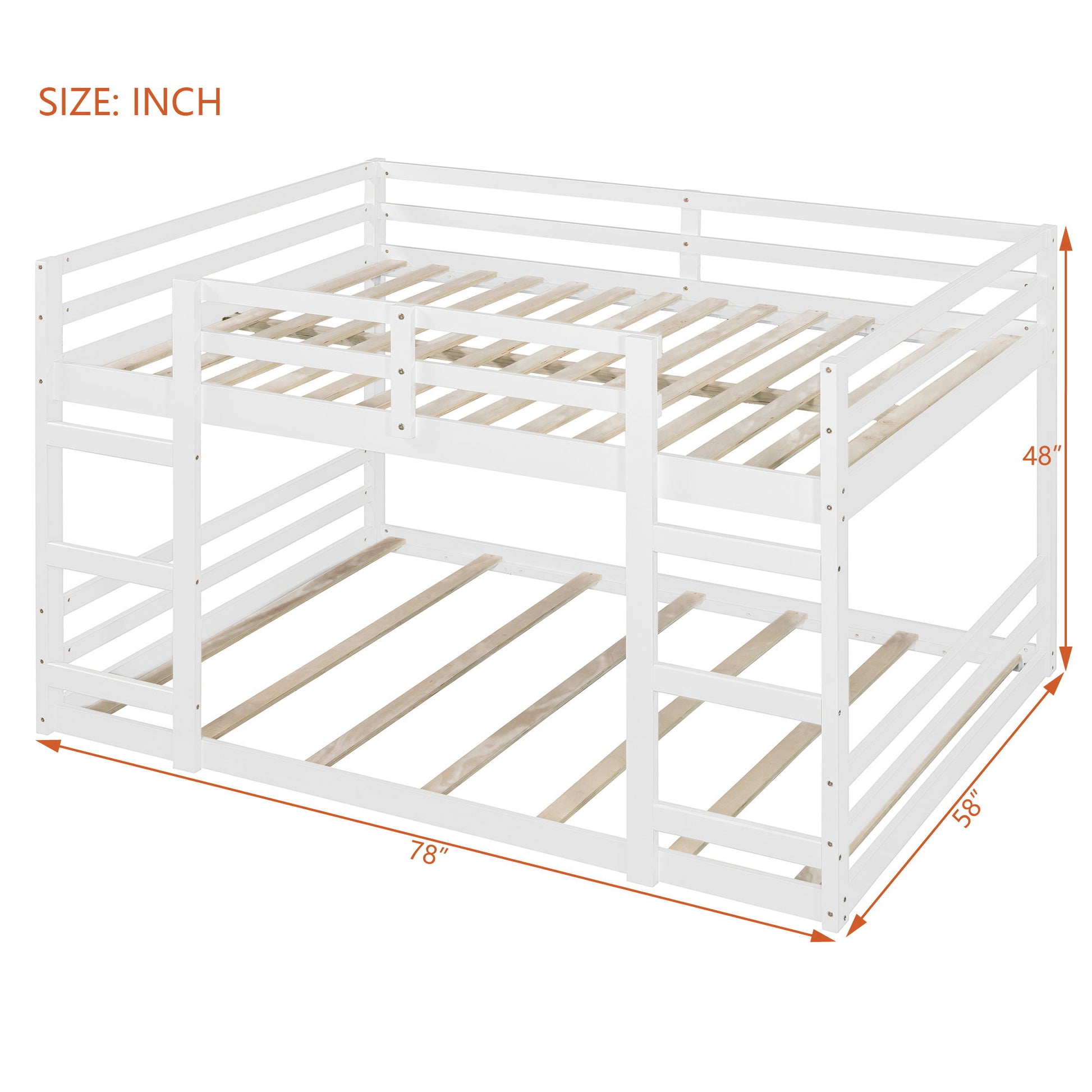 Solid Construction, Bunk Bed With Ladder - The Sleep Loft - Online Mattress Showroom NYC