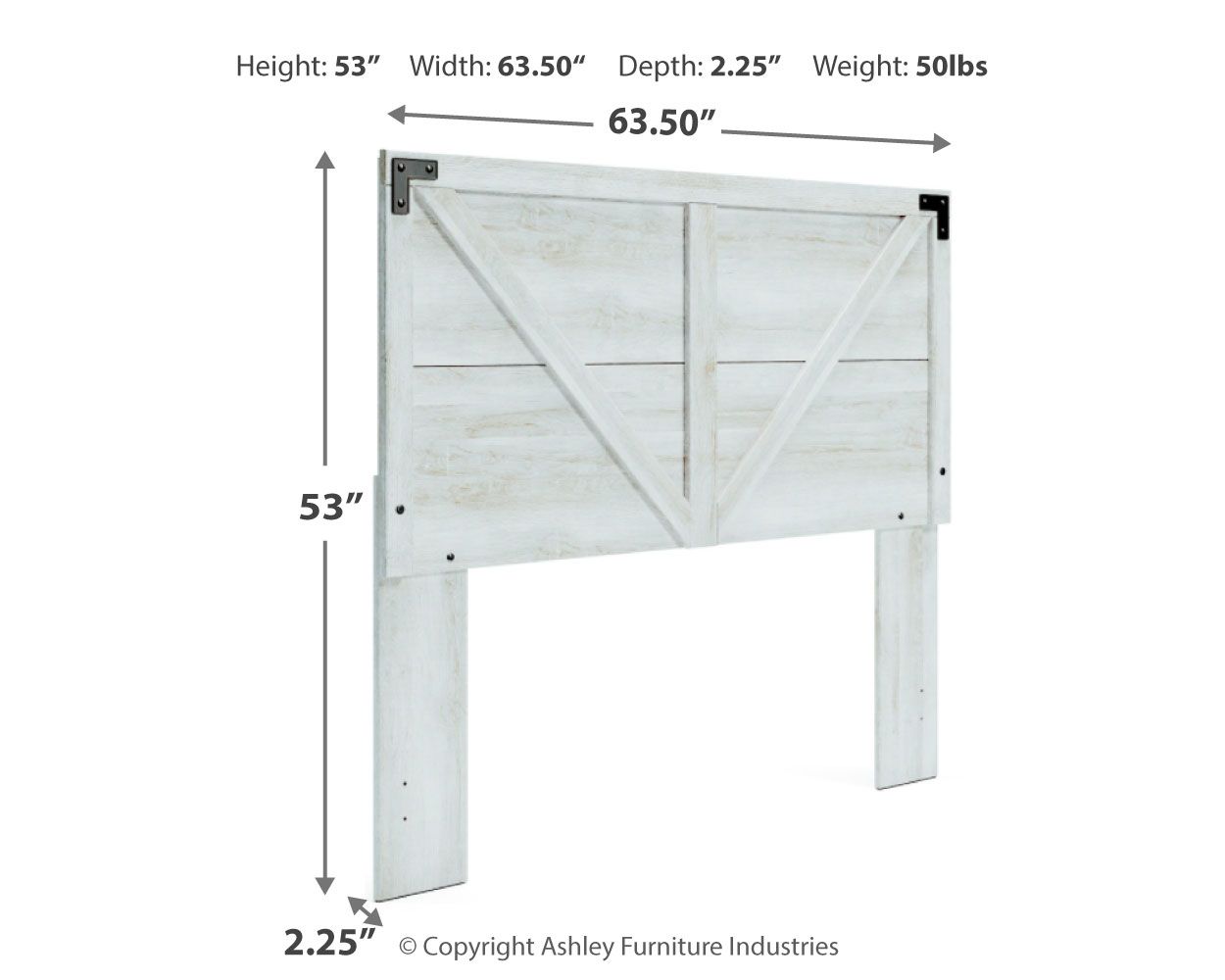 Shawburn - Crossbuck Panel Headboard